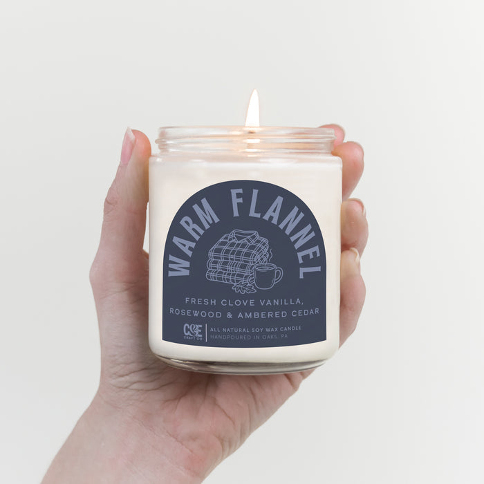 Warm Flannel Scented Candle
